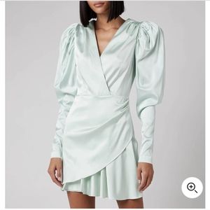 ROTATE Birger Christensen Women's Aiken Dress - Soothing Sea